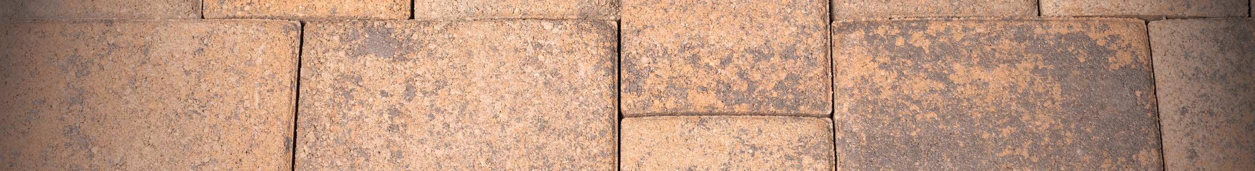 brick pavers close up